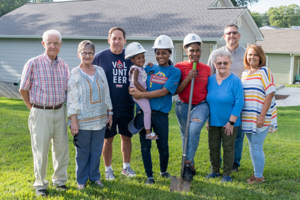 brown groundbreaking